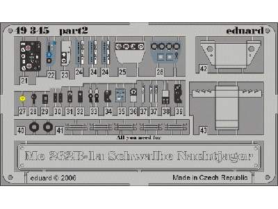 Me 262B-1a Schwalbe Nachtjager 1/48 - Dragon - image 3