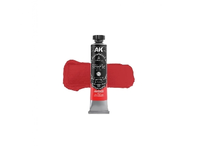 Akad027 Artist Dense Acrylic - Crimson - image 1