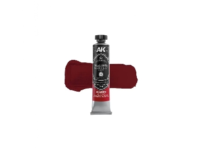 Akad028 Artist Dense Acrylic - Burgundy Wine Red - image 1