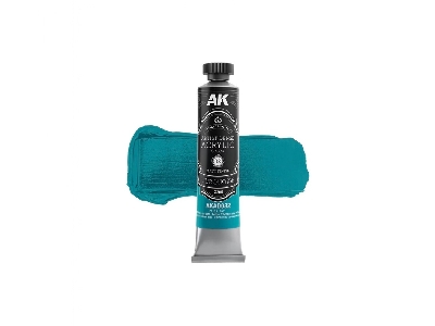 Akad032 Artist Dense Acrylic - Turquoise - image 1