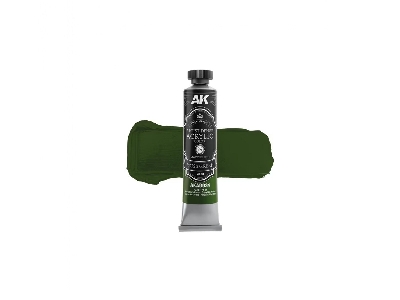 Akad034 Artist Dense Acrylic - Moss Green - image 1