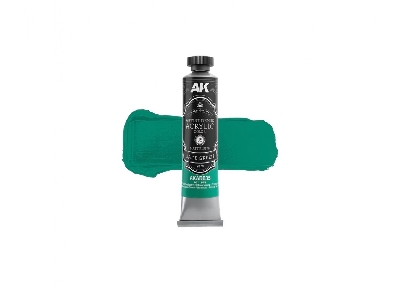 Akad035 Artist Dense Acrylic - Jade Green - image 1