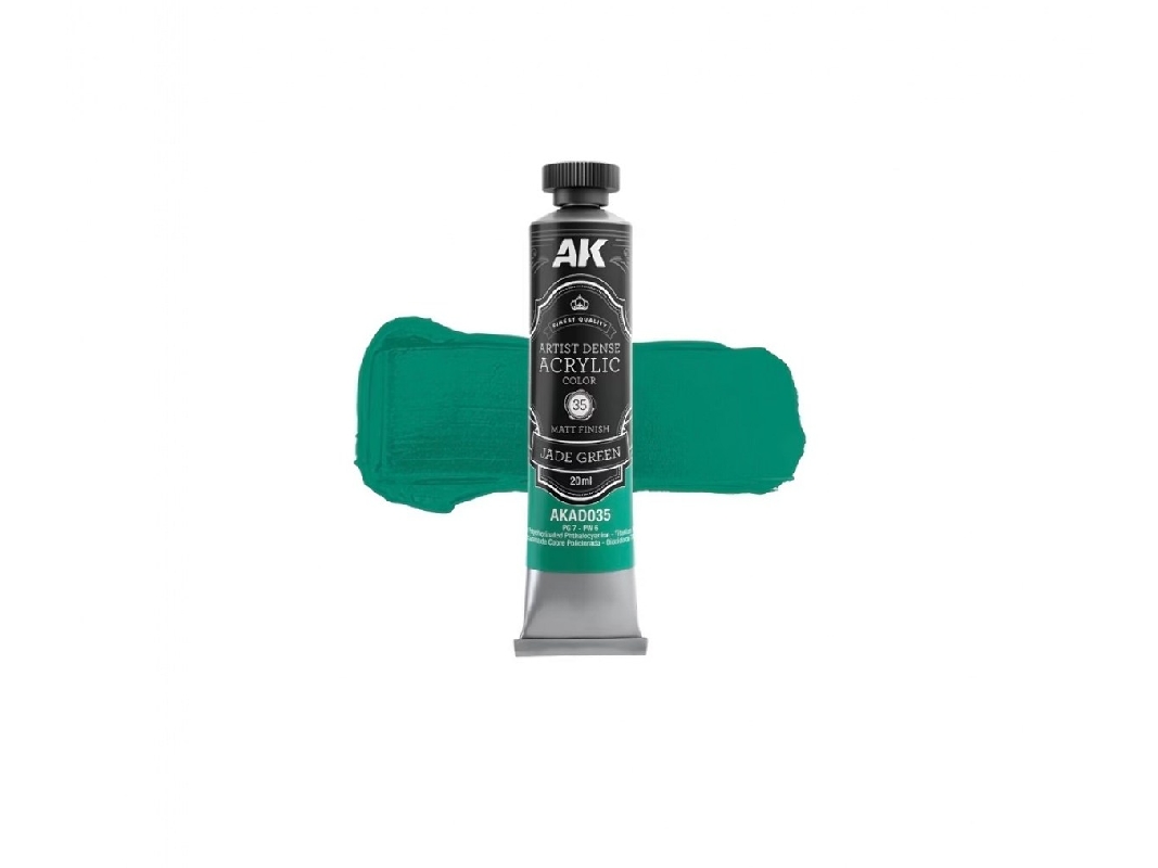 Akad035 Artist Dense Acrylic - Jade Green - image 1