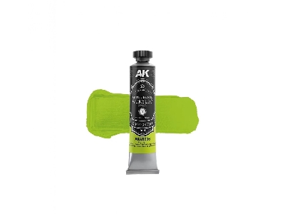 Akad036 Artist Dense Acrylic - Lime Green - image 1