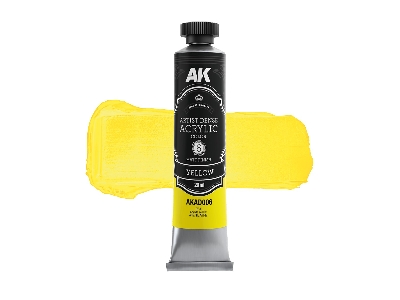 Akad106 Artist Dense Acrylic Colors - Yellow Color Set - image 2
