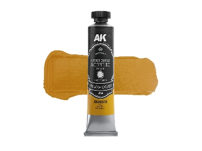 Akad106 Artist Dense Acrylic Colors - Yellow Color Set - image 3
