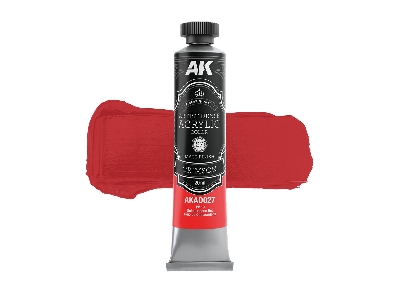 Akad107 Artist Dense Acrylic Colors - Red Color Set - image 6