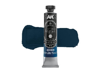 Akad108 Artist Dense Acrylic Colors - Blue Color Set - image 4
