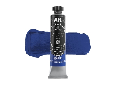 Akad108 Artist Dense Acrylic Colors - Blue Color Set - image 6