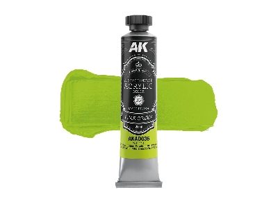 Akad109 Artist Dense Acrylic Colors - Green Color Set - image 7
