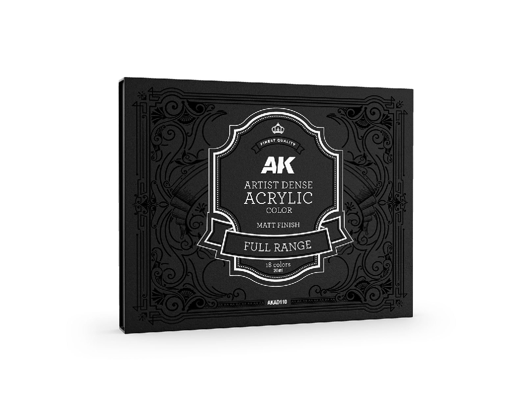 Akad110 Artist Dense Acrylic Colors - Deluxe Edition Box Expansion 01 - image 1