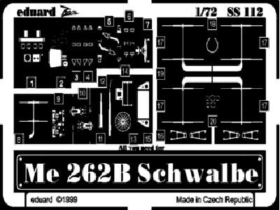 Me 262B Schwalbe 1/72 - Revell - image 1