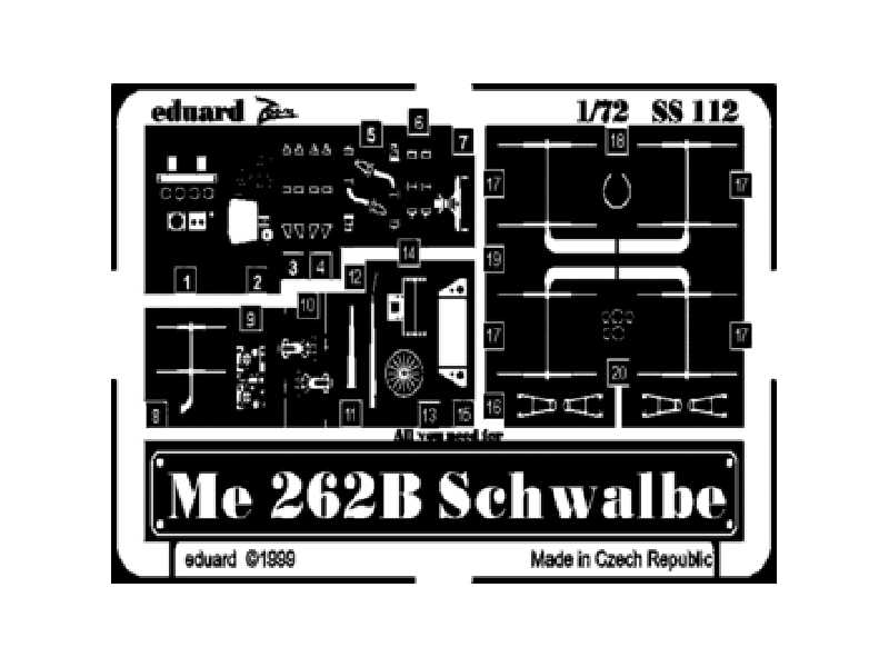 Me 262B Schwalbe 1/72 - Revell - image 1