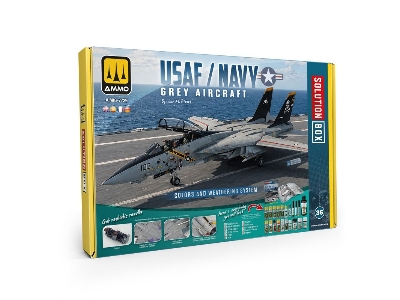 A.Mig-7739 Usaf / Us Navy Grey Aircraft - Solution Box 36 (Multilingual Edition) - image 1