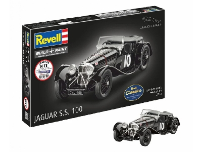 Jaguar Ss 100 - Starter Kit (Revell Classics) - image 1