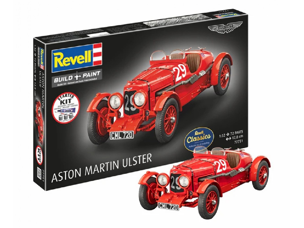 Aston Martin Ulster - Starter Kit (Revell Classics) - image 1