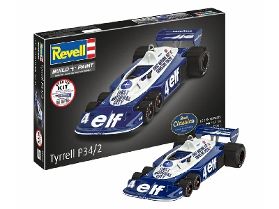 Tyrrell P34/2 6-wheeler Starter Kit (Revell Clasics) - image 1