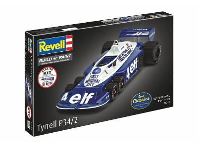 Tyrrell P34/2 6-wheeler Starter Kit (Revell Clasics) - image 3