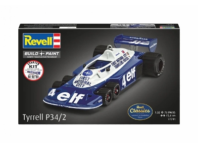 Tyrrell P34/2 6-wheeler Starter Kit (Revell Clasics) - image 4