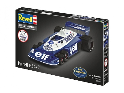 Tyrrell P34/2 6-wheeler Starter Kit (Revell Clasics) - image 5