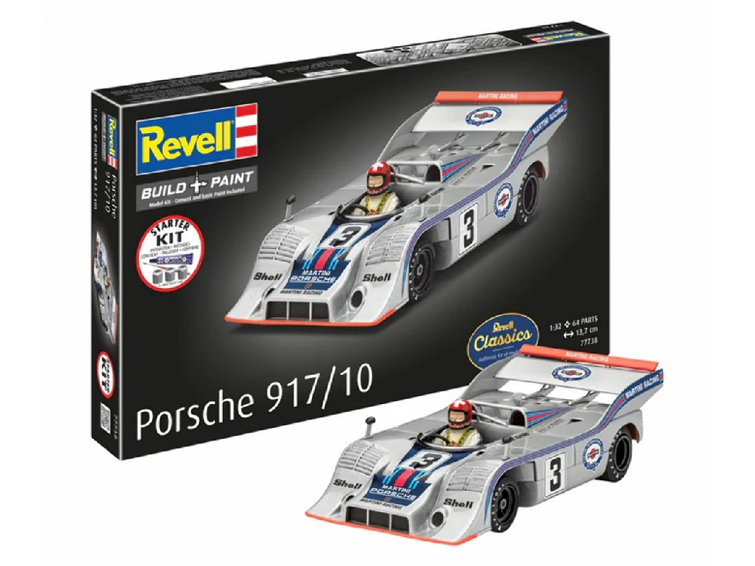 Porsche 917/10 Starter Kit (Revell Classics) - image 1