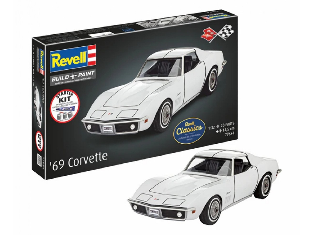 Chevrolet Corvette C3 (1969) Starter Kit (Revell Classics) - image 1