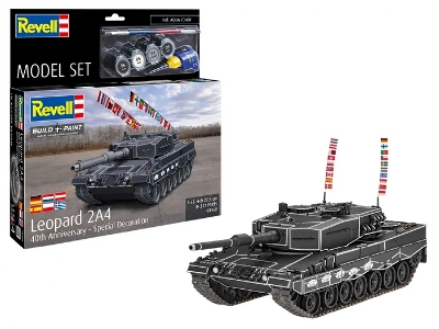Leopard 2a4 - 40th Anniversary Special Decoration (Model Set) - image 1