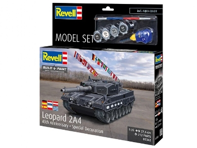 Leopard 2a4 - 40th Anniversary Special Decoration (Model Set) - image 3