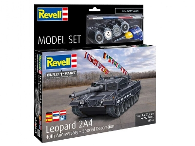 Leopard 2a4 - 40th Anniversary Special Decoration (Model Set) - image 5