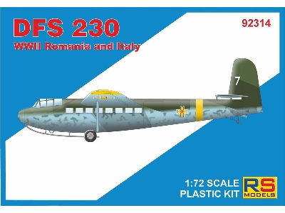 Dfs-230 In Wwii Romania And Italy - image 1