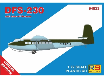 Dfs-230 With Take-off Rockets - image 1