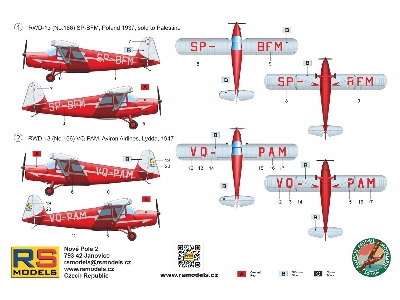 Rwd-13 St - Polish Touring Plane - image 2