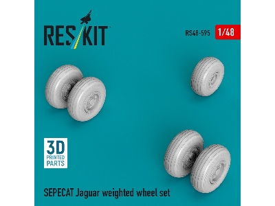 Sepecat Jaguar - Weighted Wheel Set (3d-printed) - image 2