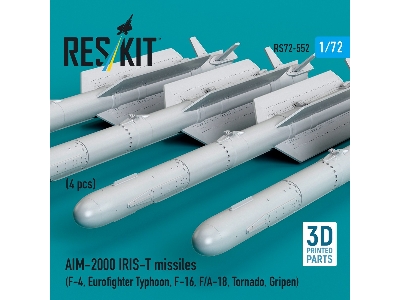Aim-2000 Iris-t Missiles (4 Pcs / 3d-printed) - image 2