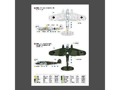 Heinkel He-111 H-16 / H-20 And H-22 - Late Series Decals - image 3