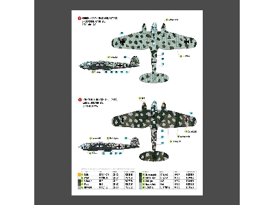 Heinkel He-111 H-16 / H-20 And H-22 - Late Series Decals - image 4