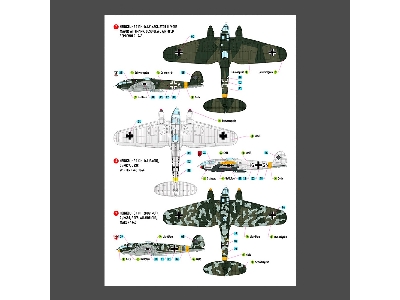 Heinkel He-111 H-16 / H-20 And H-22 - Late Series Decals - image 5