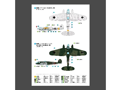 Heinkel He-111 H-16 / H-20 And H-22 - Late Series Decals - image 4