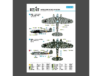 Heinkel He-111 H-16 / H-20 And H-22 - Late Series Decals - image 5