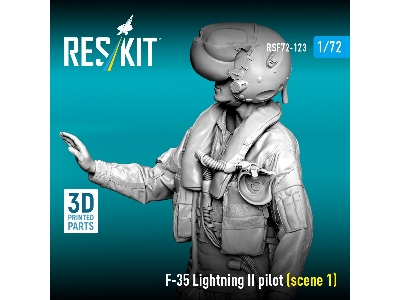 Lockheed Martin F-35 Lightning Ii - Pilot Scene 1 (3d-printed) - image 2