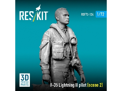 Lockheed Martin F-35 Lightning Ii - Pilot Scene 2 (3d-printed) - image 2