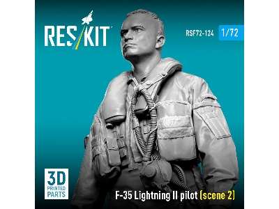 Lockheed Martin F-35 Lightning Ii - Pilot Scene 2 (3d-printed) - image 3
