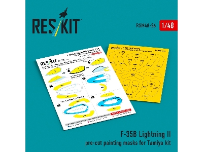 Lockhhed Martin F-35 B Lightning Ii - Pre-cut Painting Masks (For Tamiya Kits) - image 1