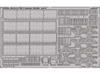 Merkava Mk. IV armour shields 1/35 - Academy Minicraft - image 2