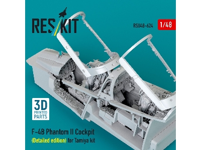 Mcdonnell Douglas F-4 B Phantom Ii - Cockpit Detailed Edition (For Tamiya Kits / 3d-printed) - image 3