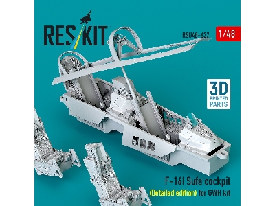 Lockheed Martin F-16i Sufa - Cockpit Detailed Edition (For Gwh Kits / 3d-printed) - image 2