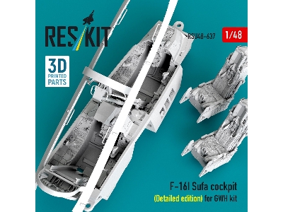 Lockheed Martin F-16i Sufa - Cockpit Detailed Edition (For Gwh Kits / 3d-printed) - image 3
