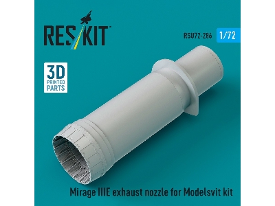 Dassault Mirage Iii E - Exhaust Nozzle (For Modelsvit Kits / 3d-printed) - image 1