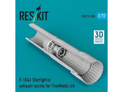 Lockheed F-104 J Starfighter - Exhaust Nozzle (For Fine Molds Kits / 3d-printed) - image 1
