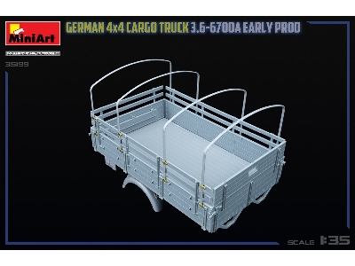 German 3t 4x4 Cargo Truck 3.6-6700a (Early Production) - image 41